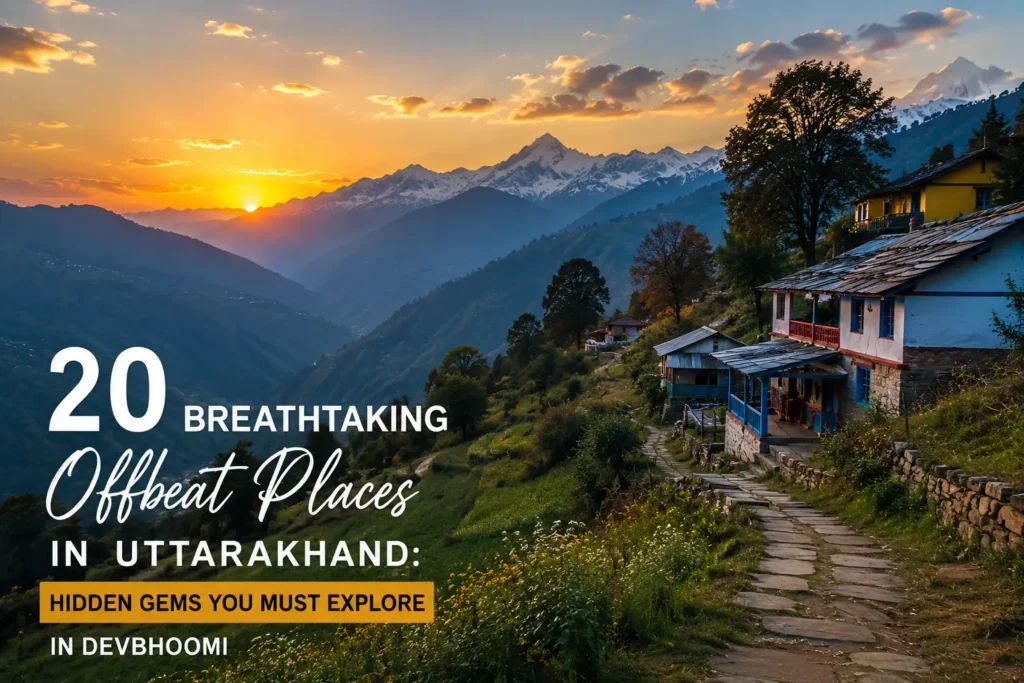 Offbeat Places in Uttarakhand