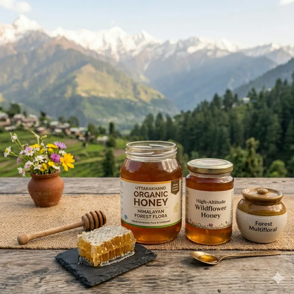 organic uttrakahnd honey
