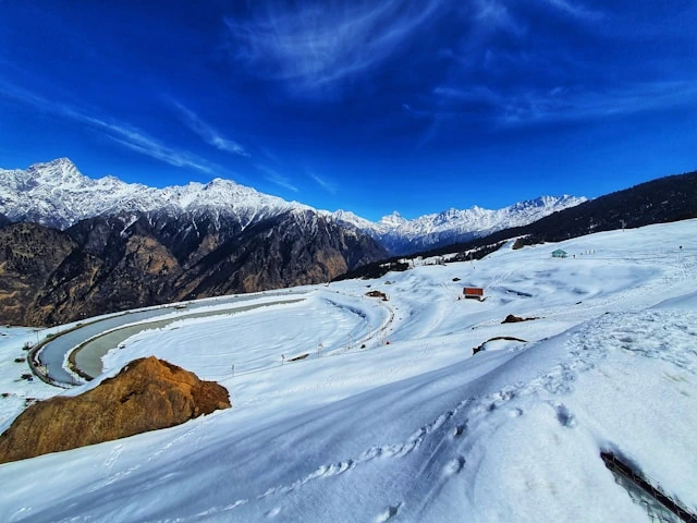 Auli in winters
