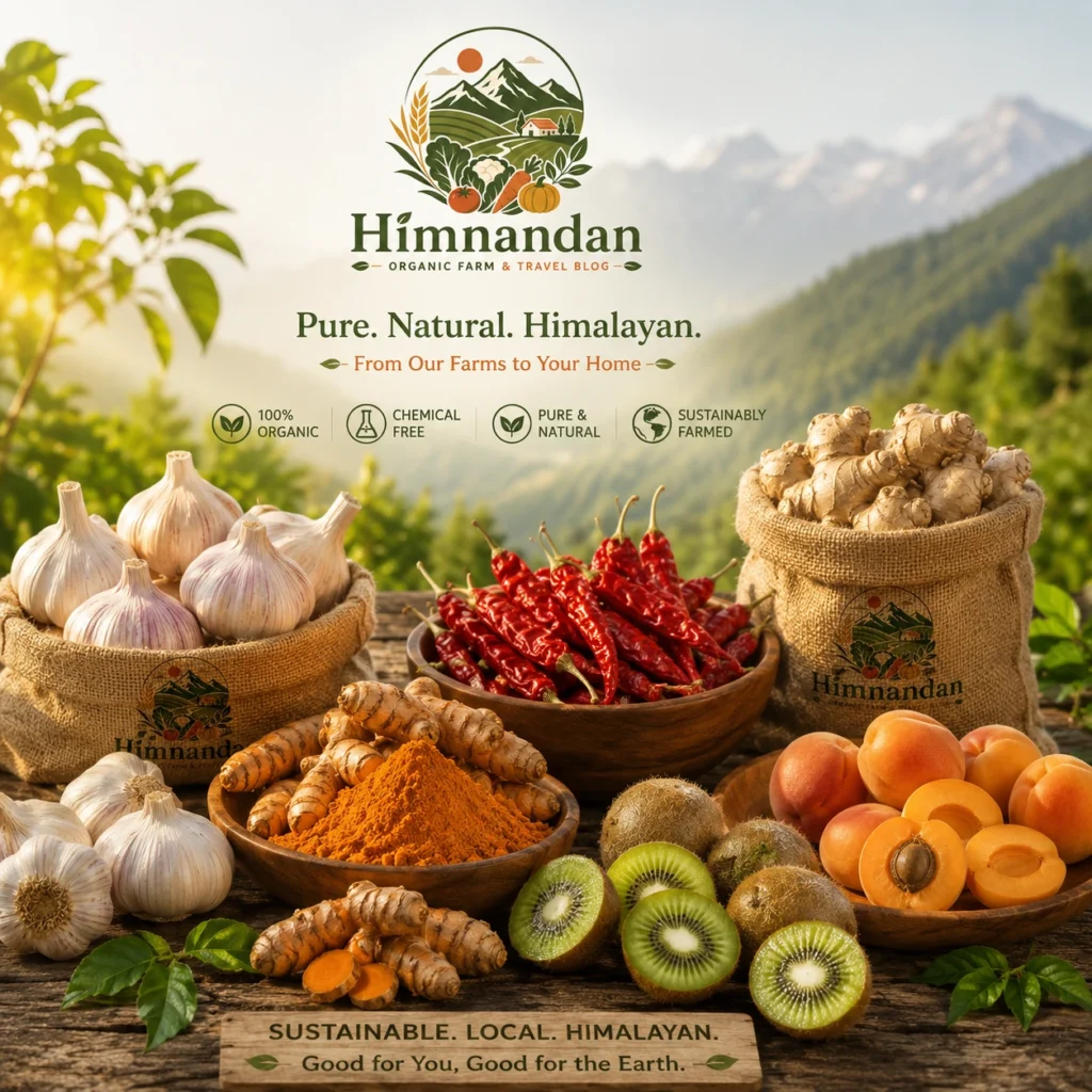 organic farm produce uttarakhand