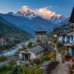 village-uttarakhand-in-golden-hour