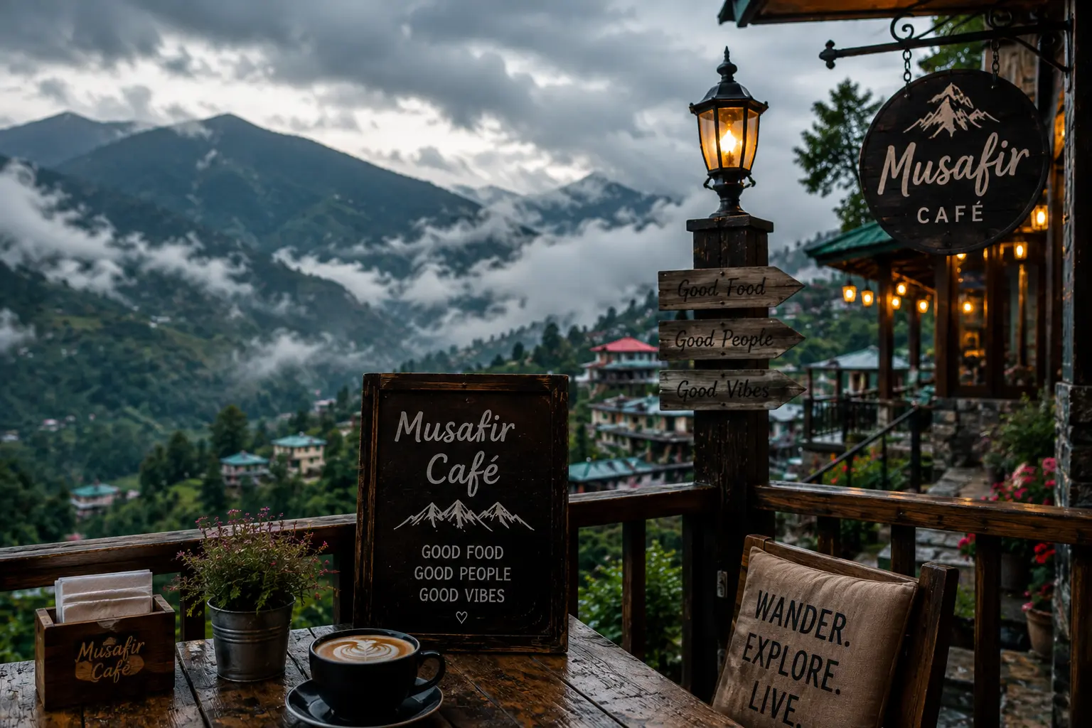 Musafir Cafe: The Little House That Waits at the End of the Road